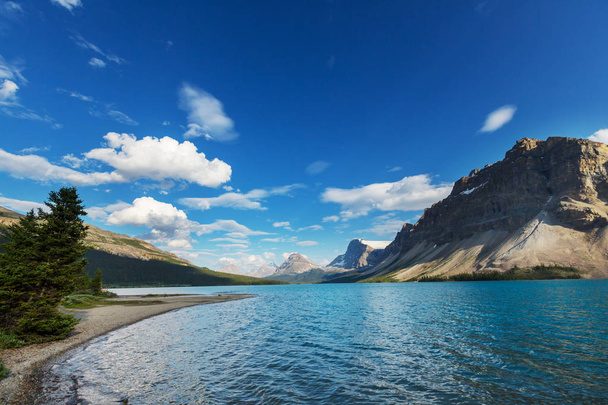 Lago Bow, Icefields Parkway - Foto, imagen