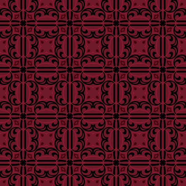 Ethnic modern geometric seamless pattern ornament - Vector, Imagen