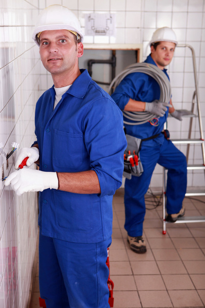 Duo of electricians - Photo, Image