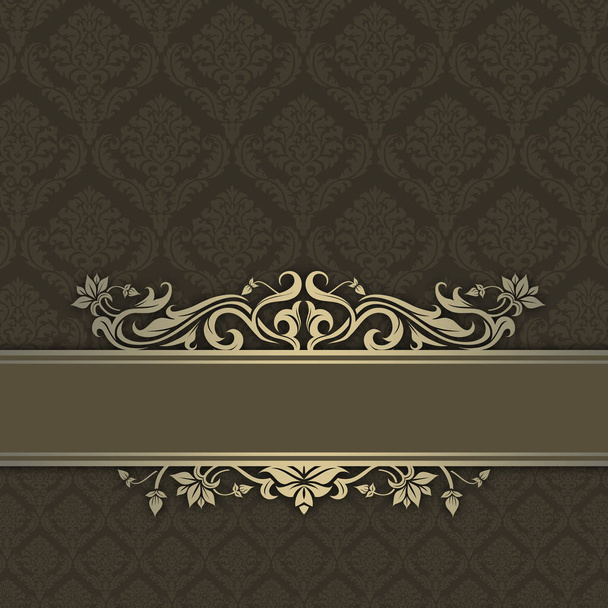 Vintage background with decorative patterns. - Foto, immagini