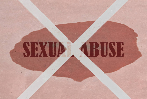 Text sexueller Missbrauch - Foto, Bild