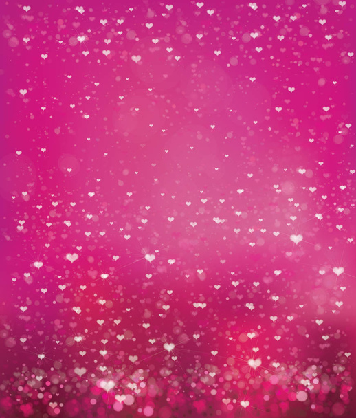 rosa Bokeh Hintergrund - Vektor, Bild