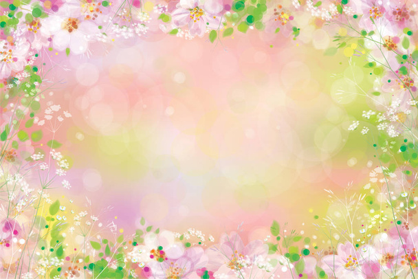 Jarní kvetoucí květiny - Vektor, obrázek