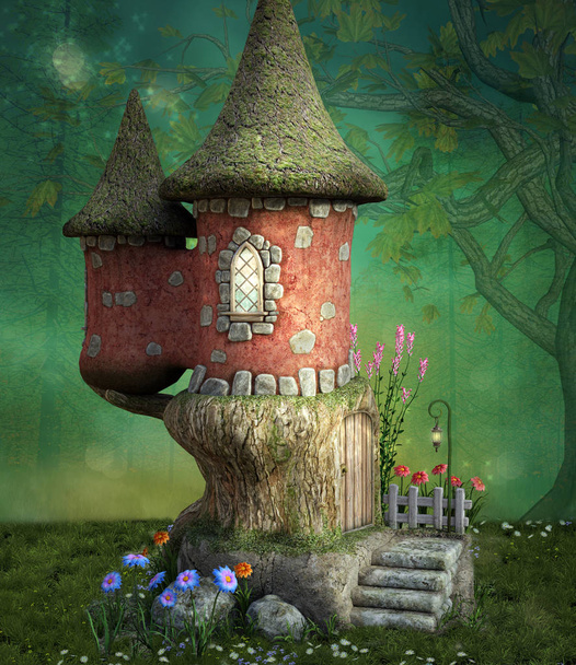 Сказочный маленький замок
 - Фото, изображение