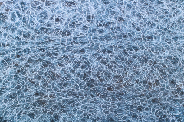  Web od modré málokdy vázaného vlákna - Fotografie, Obrázek