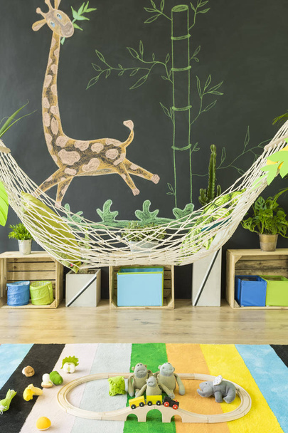 Child room with diy decoration - Фото, изображение