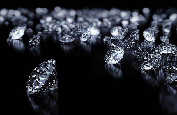 Diamond composition - Фото, изображение