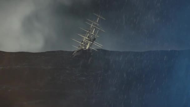  海の上の海賊船 - 映像、動画