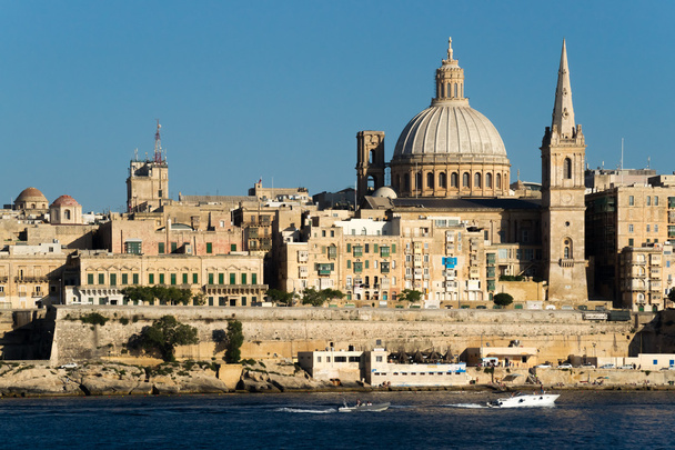widok na Vallettę - Zdjęcie, obraz