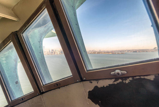 Interior of Statue of Liberty Crown, New York City - Photo, image