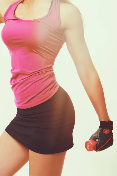 fitness dla kobiet, piękna dziewczyna - Zdjęcie, obraz