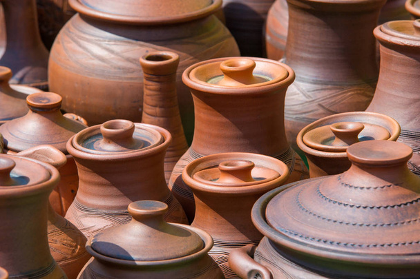Texture, sfondo. Ceramiche. pentole, piatti e altri articoli m
 - Foto, immagini