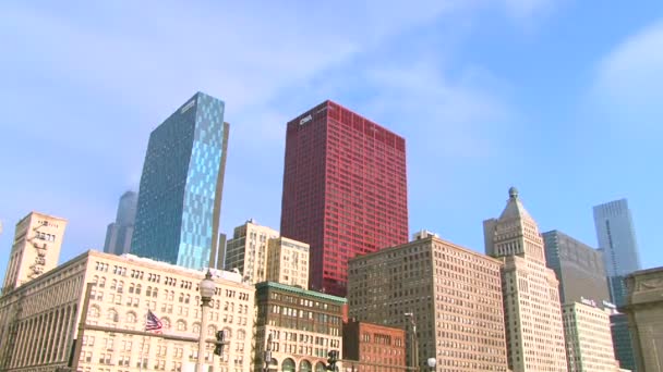 Downtown Chicago 2 Timelapse - Materiał filmowy, wideo