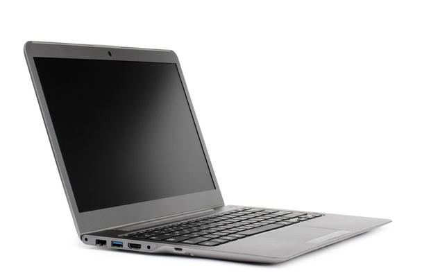 Laptop izolowany na biało - Zdjęcie, obraz
