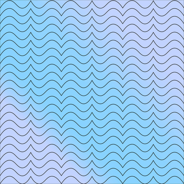 blue seamless pattern, wavy line, shape, simple, striped, style, textile, texture
, - Вектор,изображение
