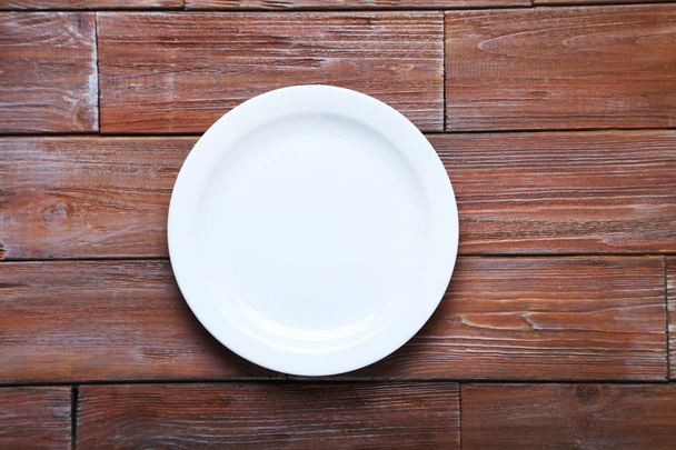  Empty white plate - Фото, зображення