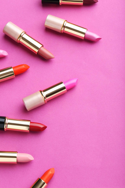 Composition of Colorful lipsticks - Foto, imagen