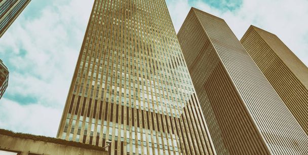New york şehir silüeti üzerinde güzel bir gün - Fotoğraf, Görsel