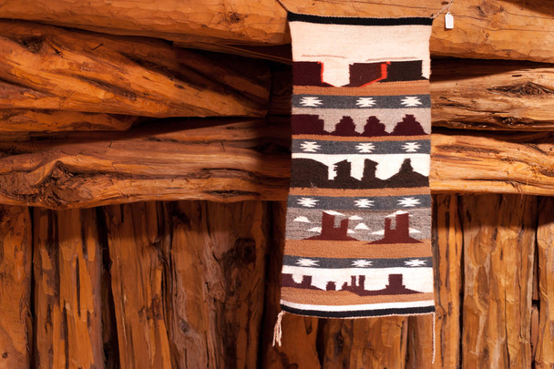 Navajo παραδοσιακή κουβέρτα - Φωτογραφία, εικόνα