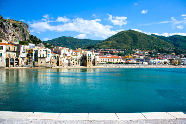 Cefalu, Palermo - Sicilia - Fotoğraf, Görsel