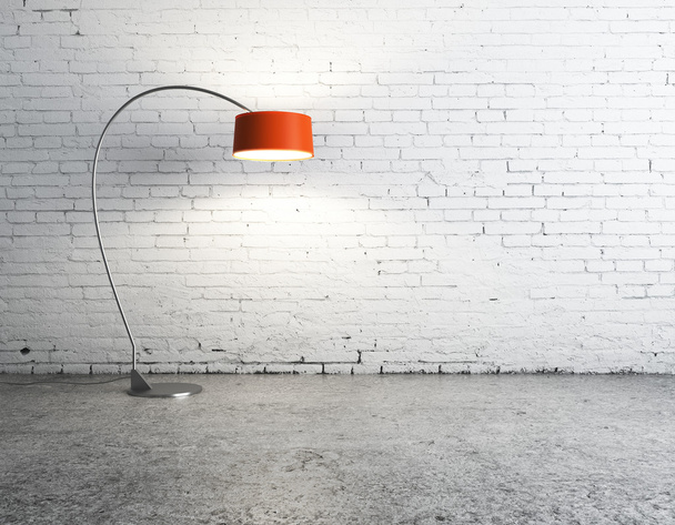 lamp in room - Фото, зображення