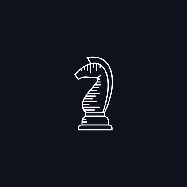 Символ линии, фигура лошади, элемент векторного дизайна
 - Вектор,изображение