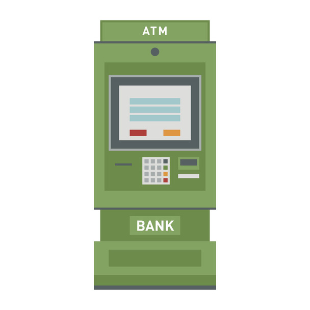 ATM payment vector illustration. - Vector, Imagen