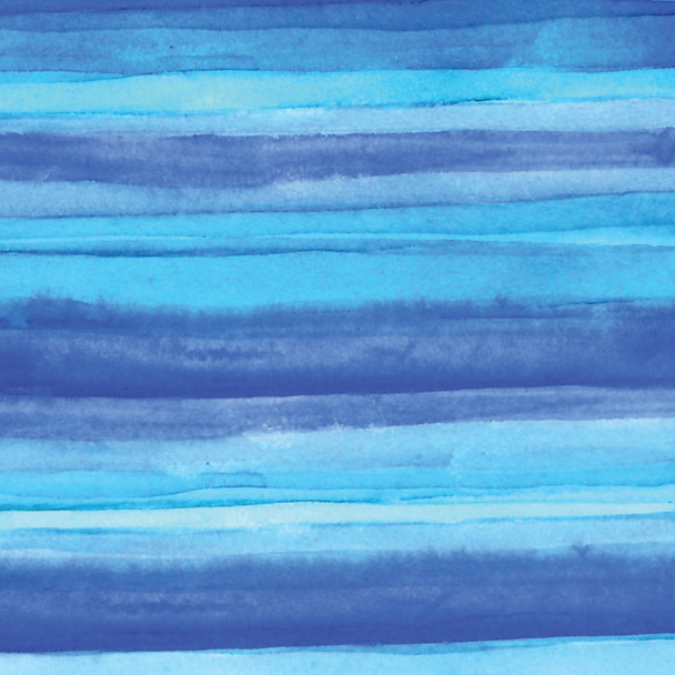 Handmade Painting watercolor blue sea, paper texture - Foto, imagen