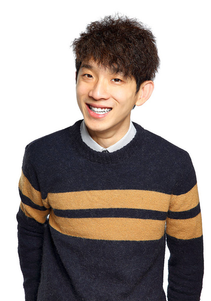 Young Asian man close up smile shot - Photo, image