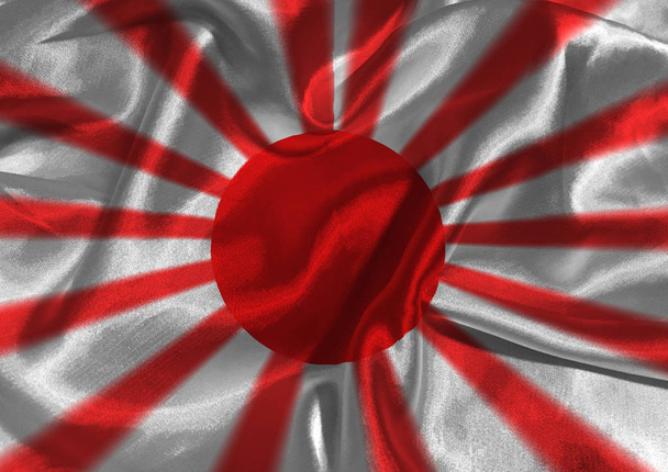 日本国旗 3 d の図記号. - 写真・画像