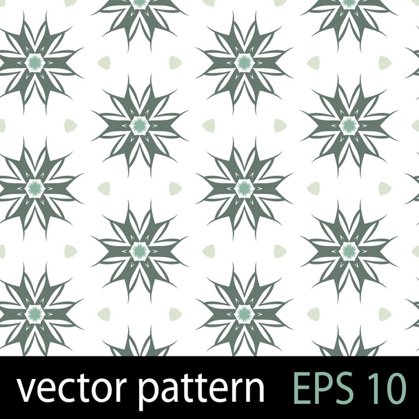 Blue geometric figures seamless pattern scrapbook paper set - Vektor, Bild