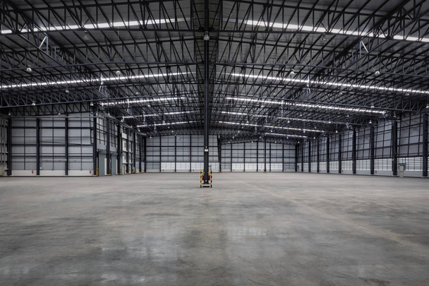 empty modern warehouse for distribution goods. - Photo, Image
