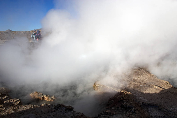El Tatio geysers, Chile - Valokuva, kuva