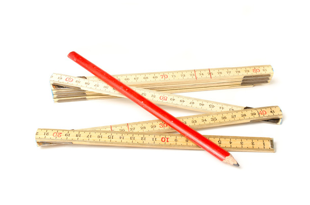 Складной карандаш правителя и плотника
 - Фото, изображение
