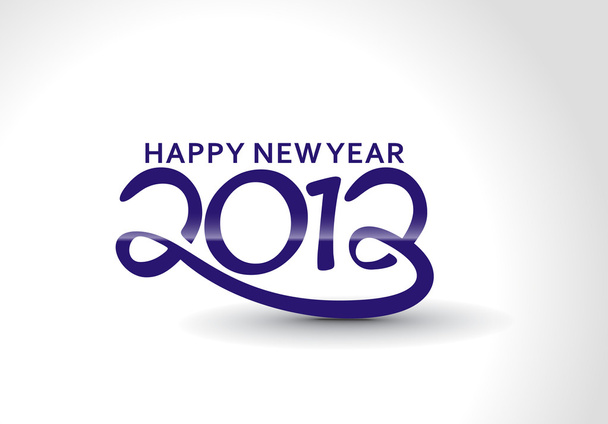 Nový rok 2013 - Vektor, obrázek