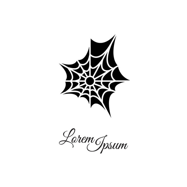 spider web simple icon - Vector, Image