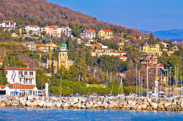 Marina d'Opatija à Icici vue panoramique
 - Photo, image