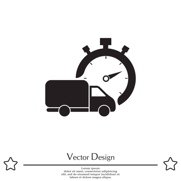 Icona di consegna veloce
 - Vettoriali, immagini