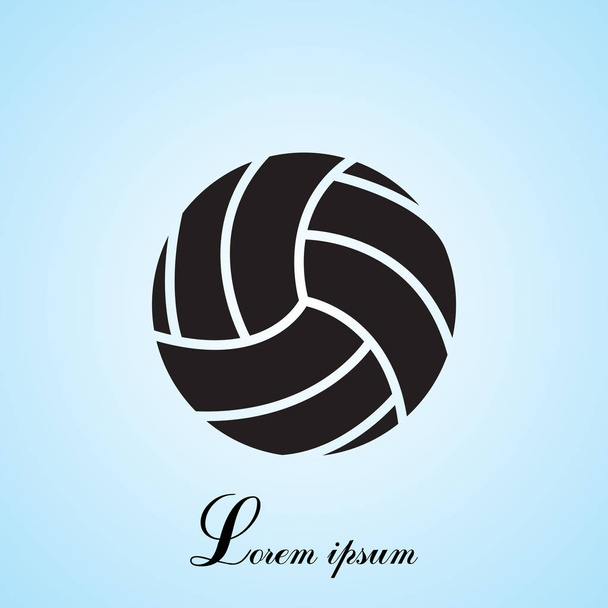 Икона волейбола
 - Вектор,изображение