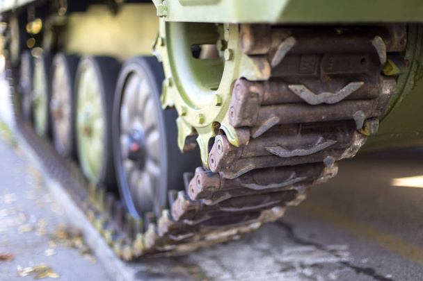 Vojenský tank detail - Fotografie, Obrázek