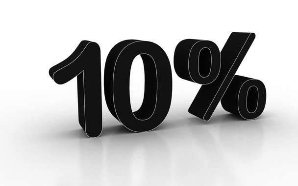 10 procent - Foto, afbeelding