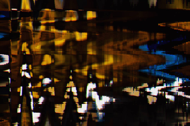 fondo de glitch textura abstracta a todo color
 - Foto, imagen
