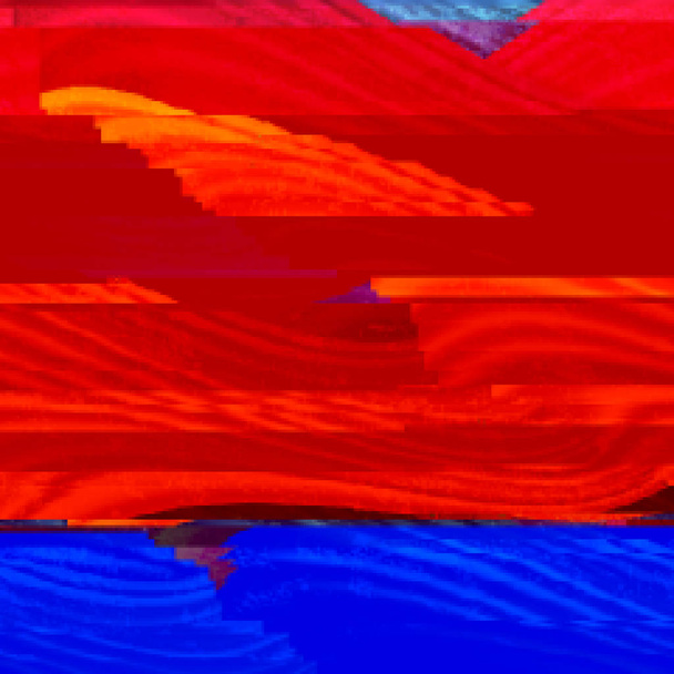 глюк-арт абстрактний візерунок
 - Вектор, зображення
