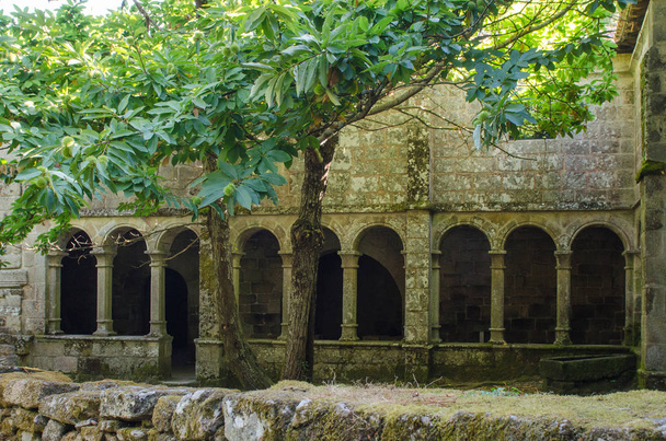 Kloster Santa Cristina de ribas de sil. Galicien - Foto, Bild