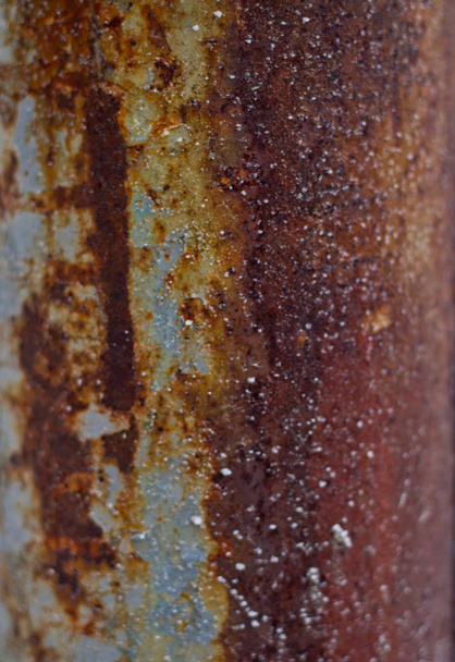 абстрактний коричневий барвистий іржавий металевий фон, іржава металева текстура
 - Фото, зображення