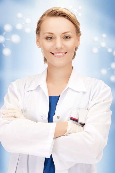 Attractive female doctor - Foto, afbeelding