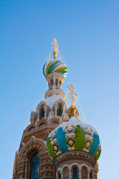 Εκκλησία του Σωτήρα στις Απόβλητα υγρών αίματος στην Αγία Πετρούπολη, Ρωσία. - Φωτογραφία, εικόνα