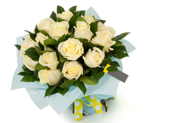 a bouquet of flowers on a white background - Zdjęcie, obraz