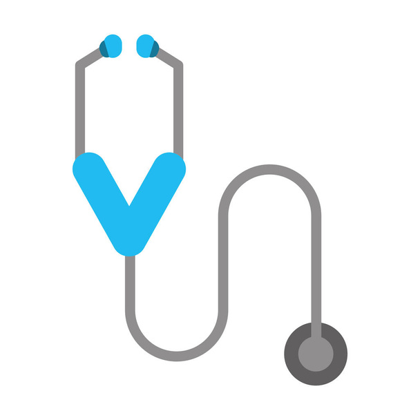 stethoscoop geneeskunde gezondheid apparatuur - Vector, afbeelding