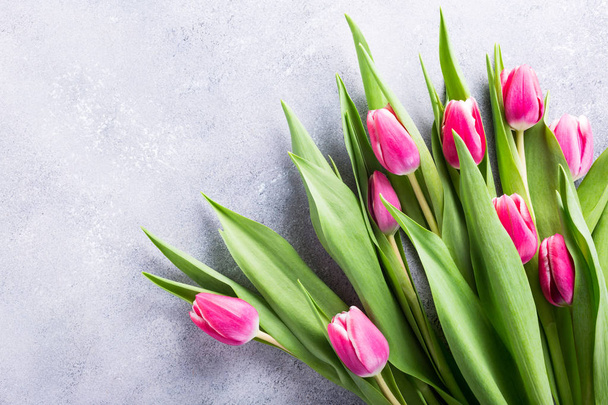 Krásné žluté růžové tulipány - Fotografie, Obrázek